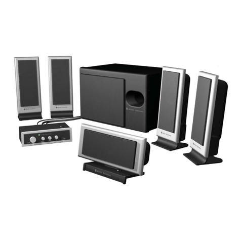 Altec Lansing 3151 User manual Altec Lansing 3151 User manual