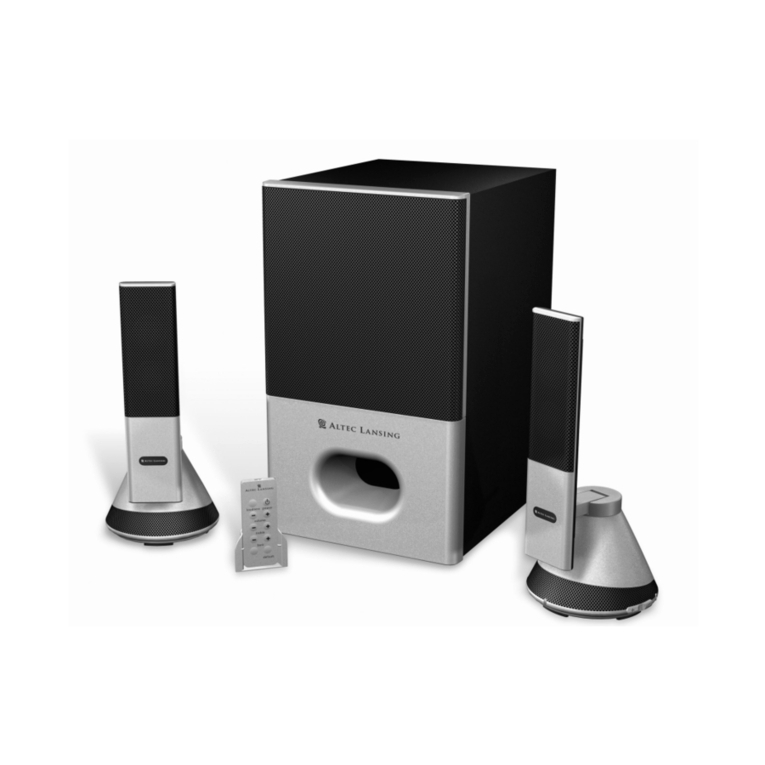 Altec Lansing VS4221 User manual