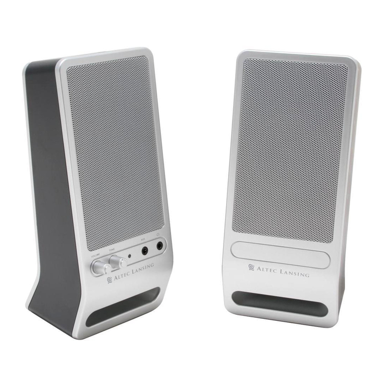 Altec Lansing VS2320 User manual