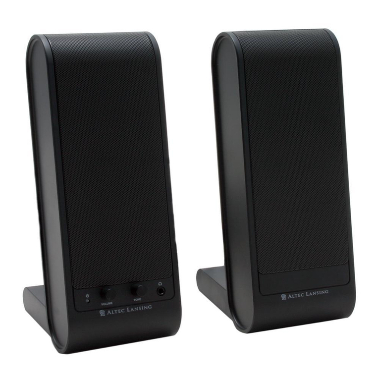 Altec Lansing VS2220 User manual Altec Lansing VS2220 User manual