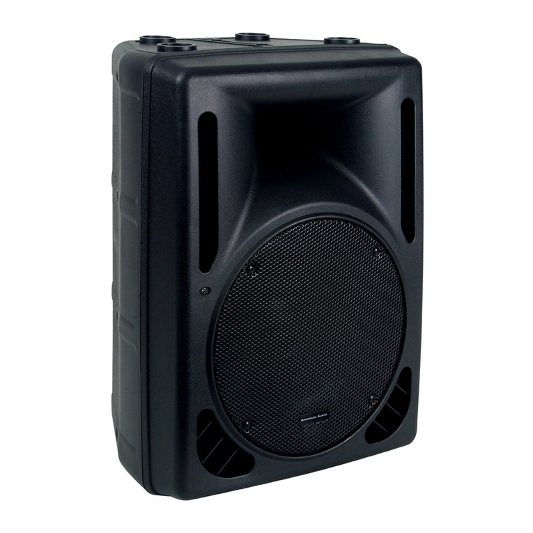 American Audio PXI 15P user manual
