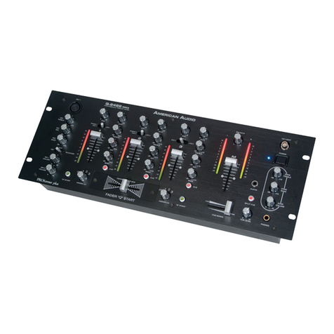American Audio Q-2422 - REVISED 2-03 user manual