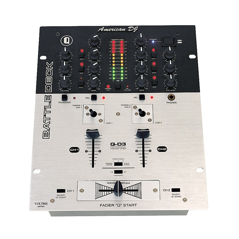 American DJ Audio Battle Deck Q-D3 instruction manual