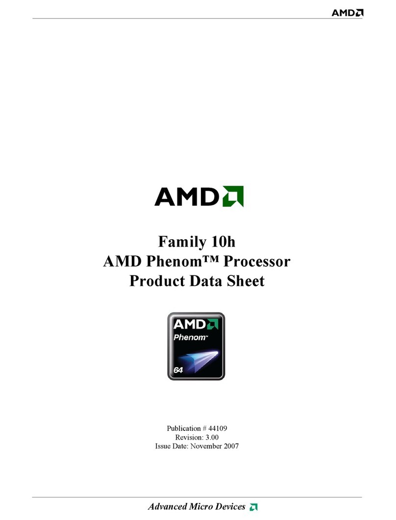 AMD Phenom 10h Product data sheet