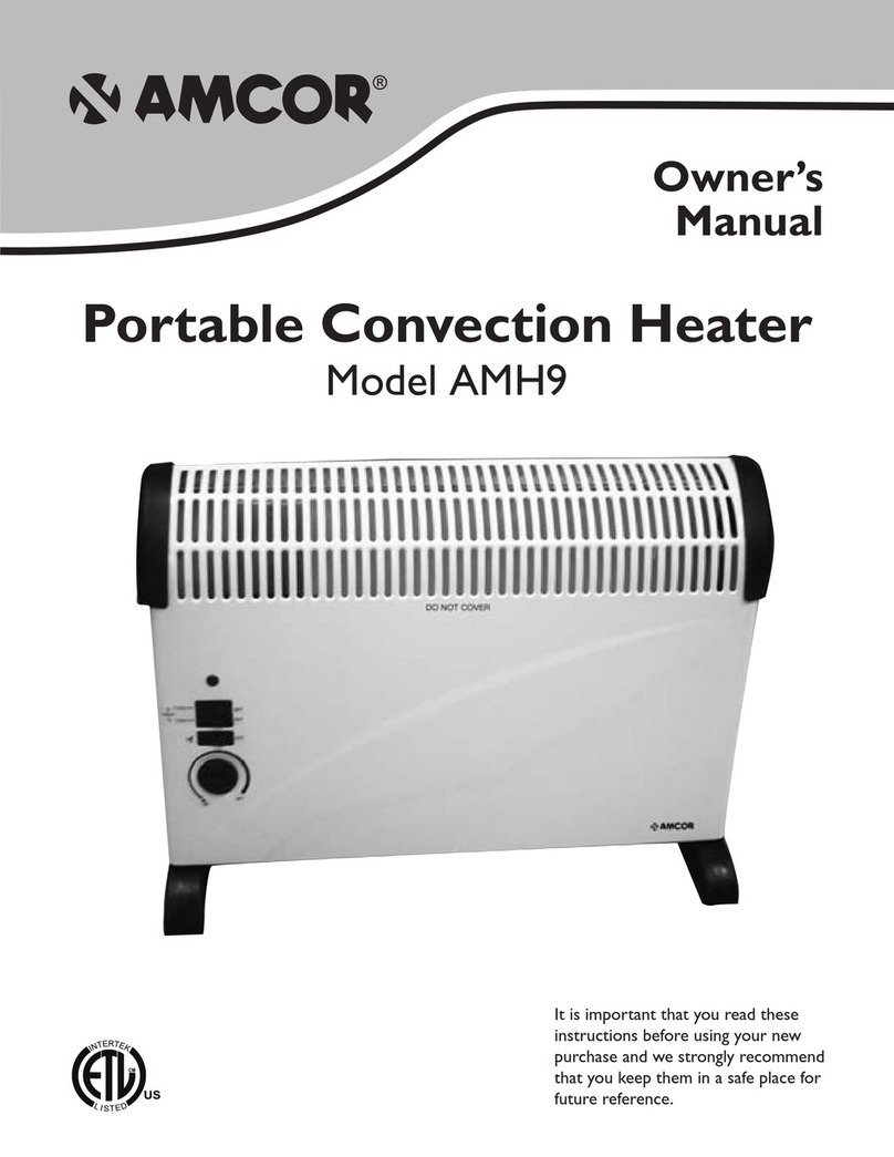 Amcor AMH9 owner's manual