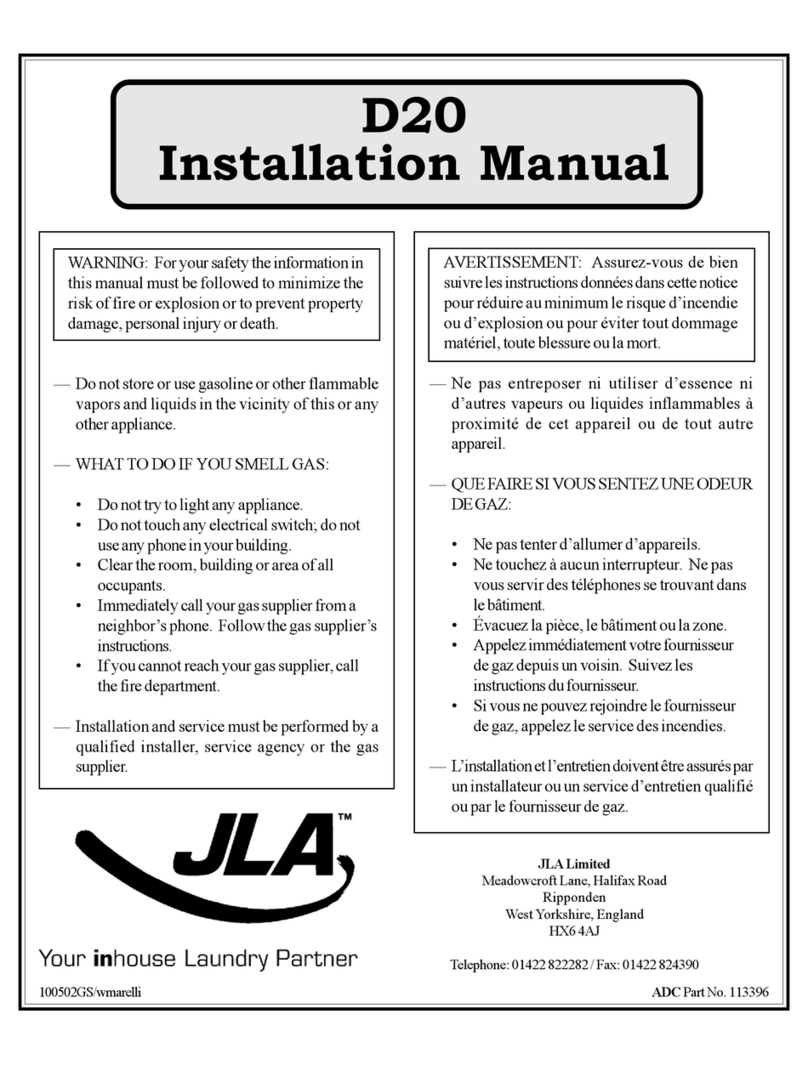 JLA D20 User manual