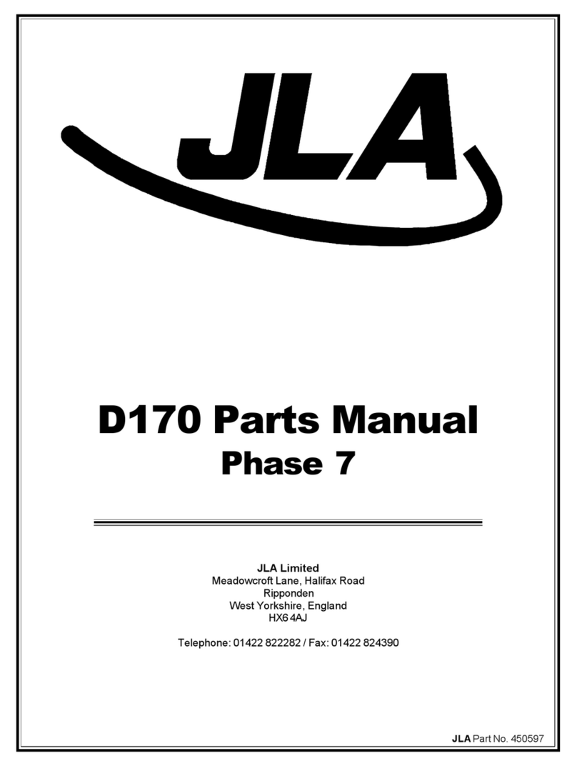 JLA D170 User manual