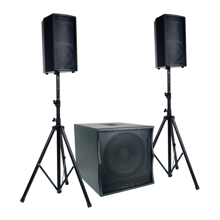 American Audio Tri Pack System manual