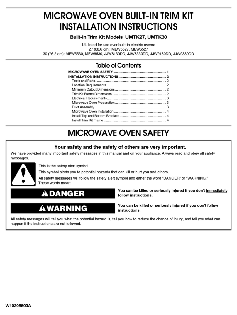 Amana AMC2206BAS User manual