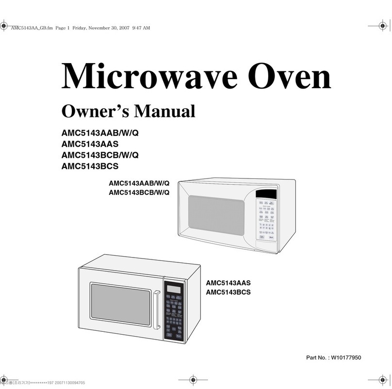 Amana AMC5143AAQ User manual