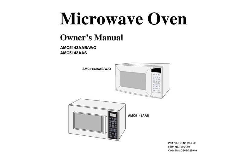 Amana AMC5143AAB User manual