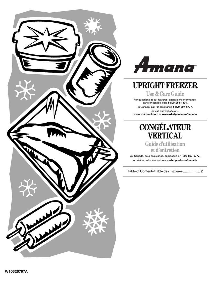 Amana W10326797A Use and care guide