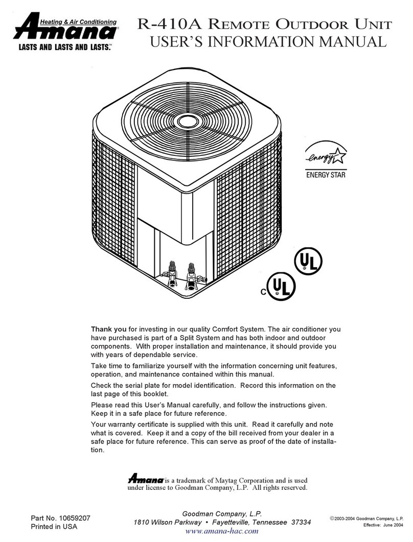 Amana R-410A Guide