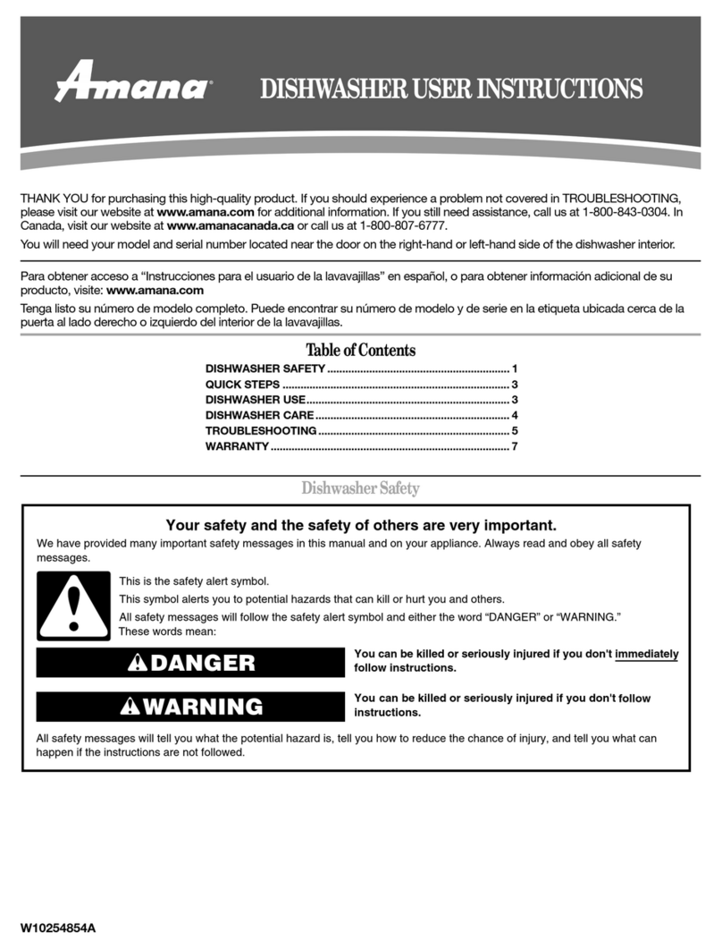 Amana W10254854A User manual