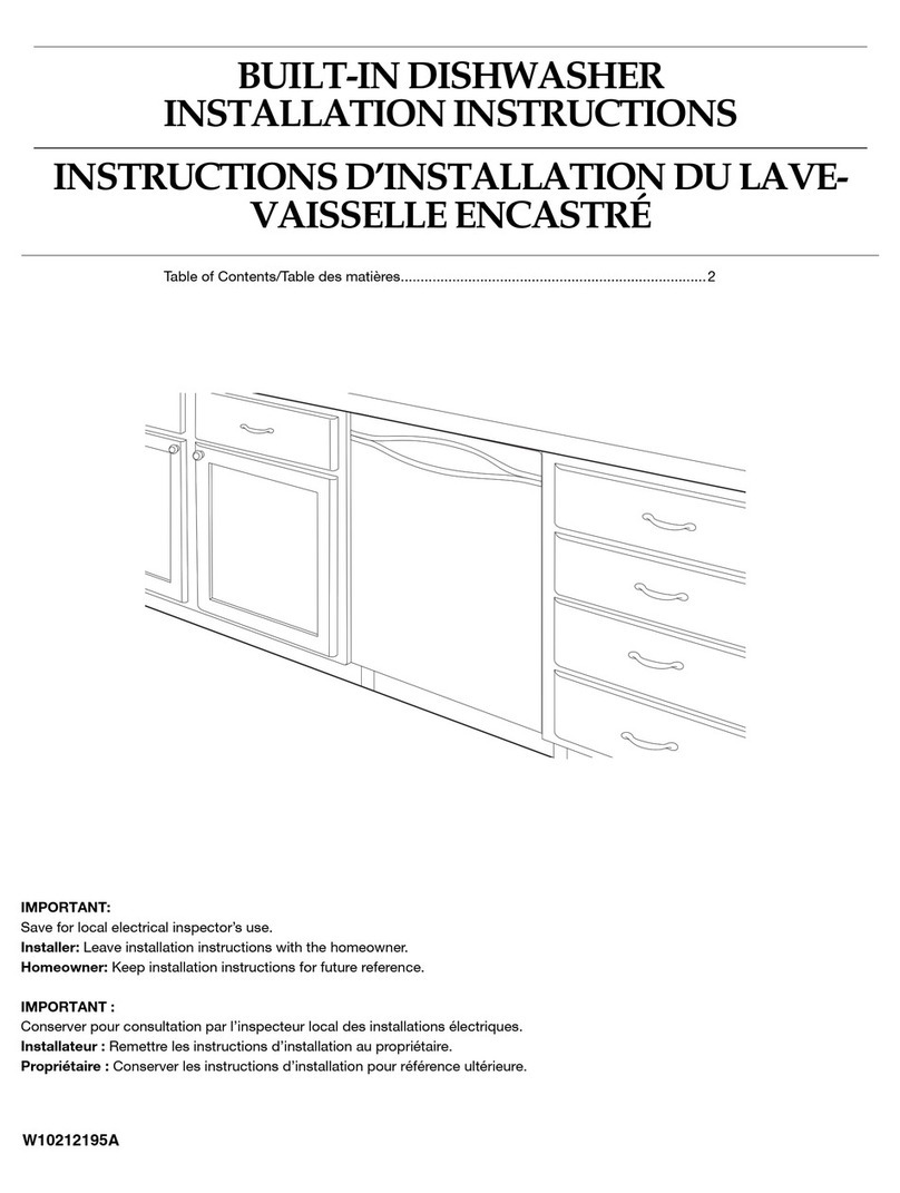 Amana W10212195A installation instructions