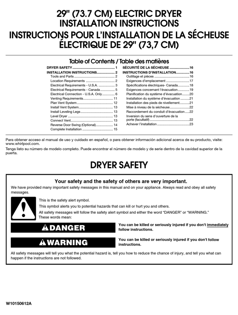 Whirlpool W10150612A installation instructions