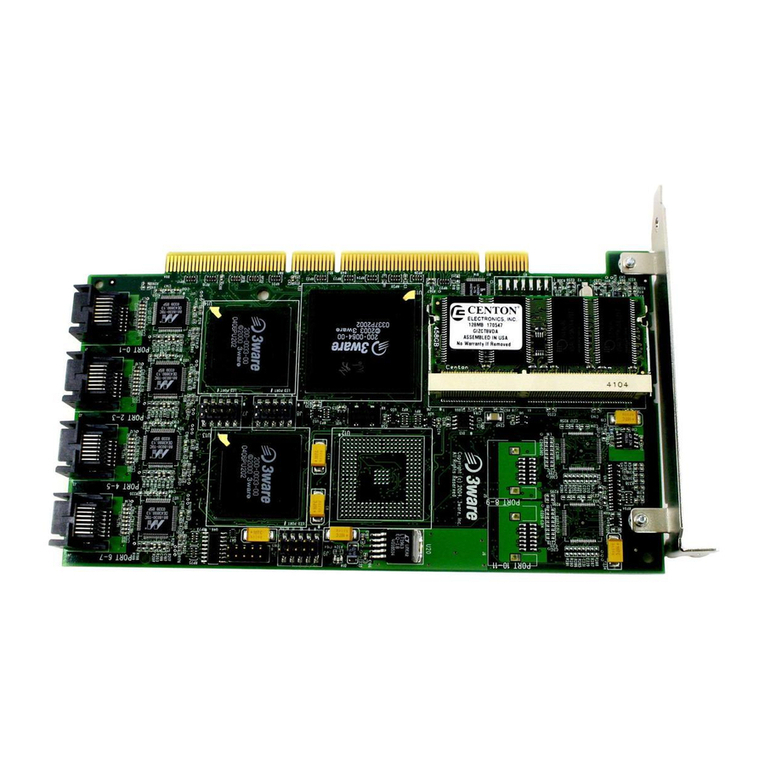 AMCC 3WARE 9500S User manual