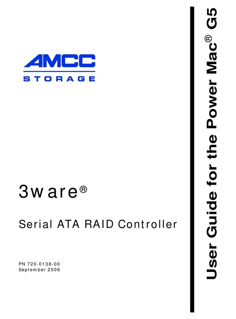 AMCC 3WARE 720-0138-00 user guide