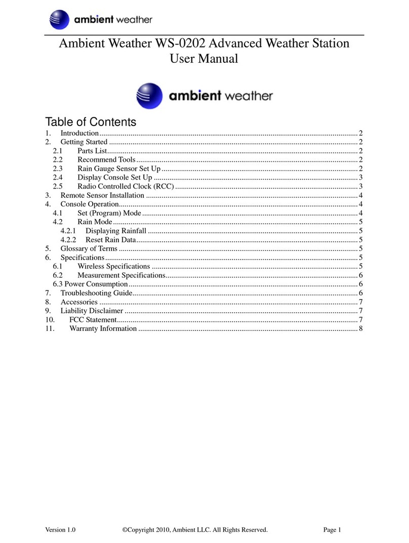 Ambient WS-0202 user manual