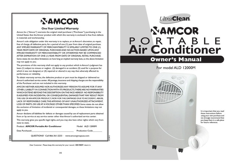 Amcor ALD 12000M User manual