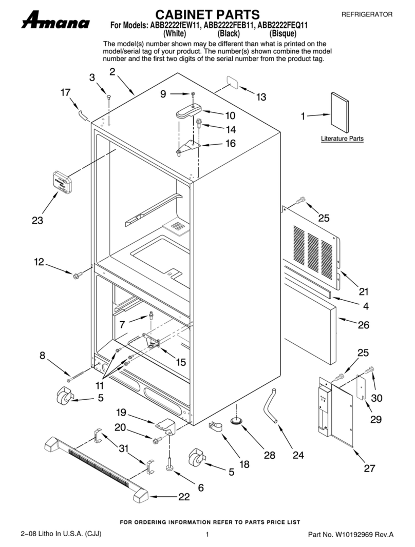Amana ABB2222FEB11 User manual