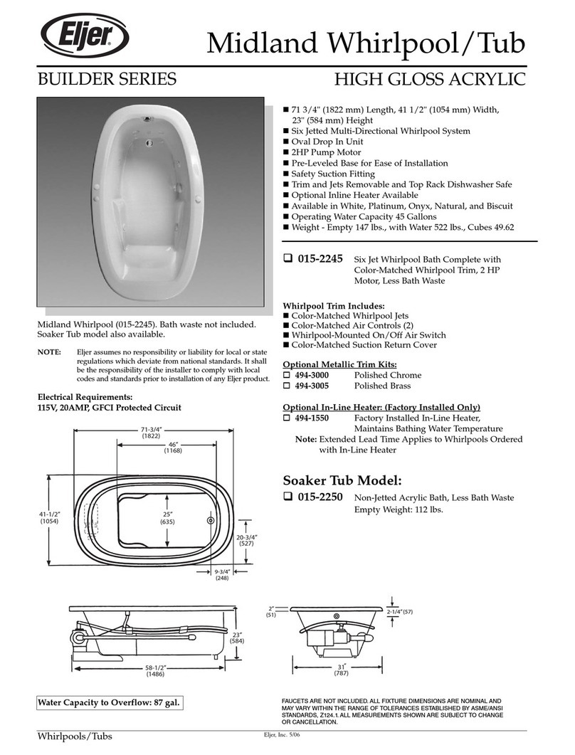 Eljer 015-2245 Specification sheet