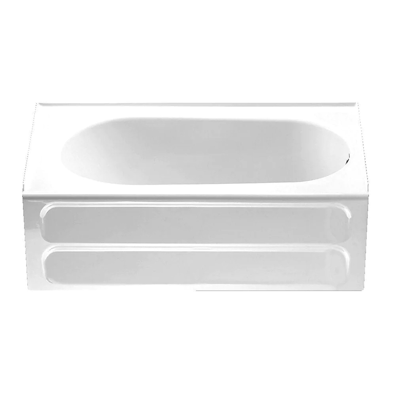 American Standard Bathing Pool with Integral Apron 2083.102 Operating and safety instructions