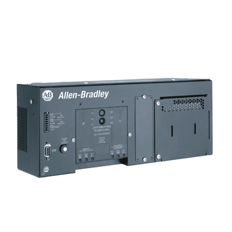 Allen-Bradley Bulletin 1609 User manual