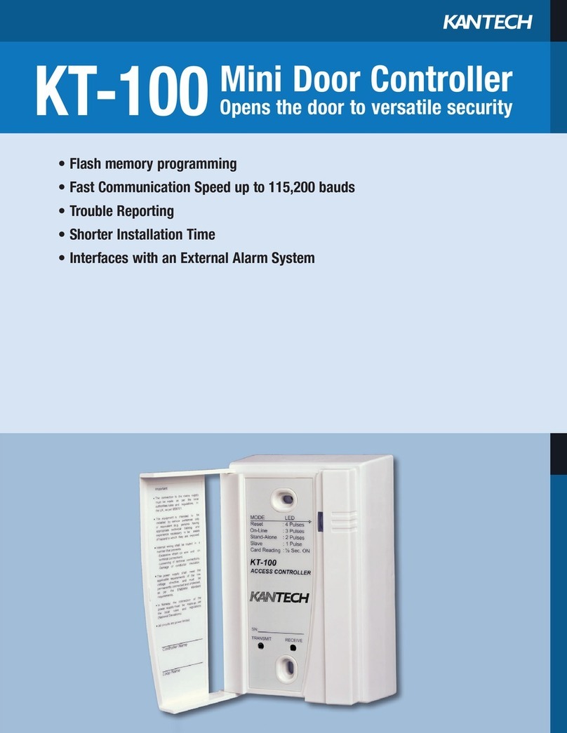 Kantech kt-100 brochure
