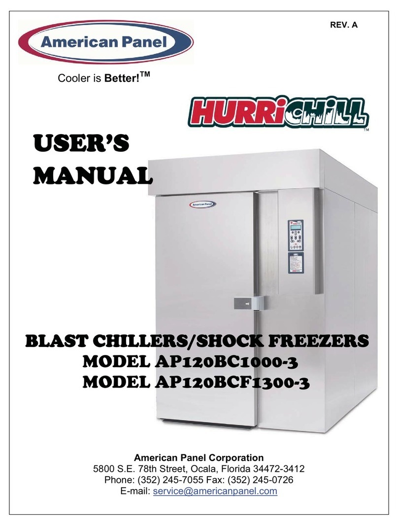 American Panel HURRICHILL AP120BC1000-3 user manual