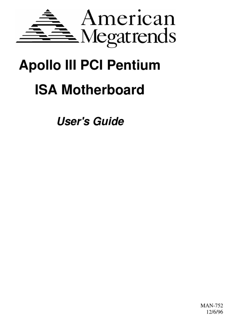 American Megatrends III user guide