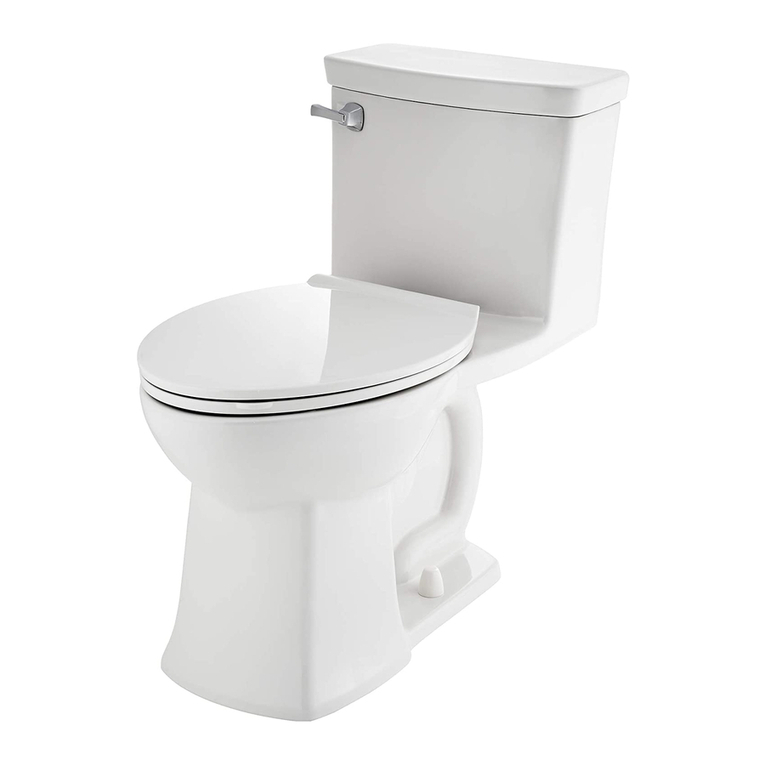 American Standard Elongated One-Piece Toilet 2003 installation instructions American Standard Elongated One-Piece Toilet 2003 installation instructions