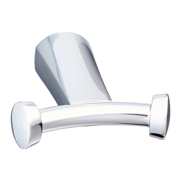 American Standard Double Robe Hook 7010.210 User manual