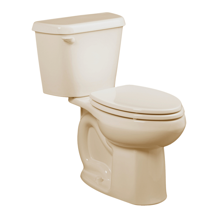 American Standard Colony FitRight Right Height Elongated 12" Rough-In Toilet... Specification sheet