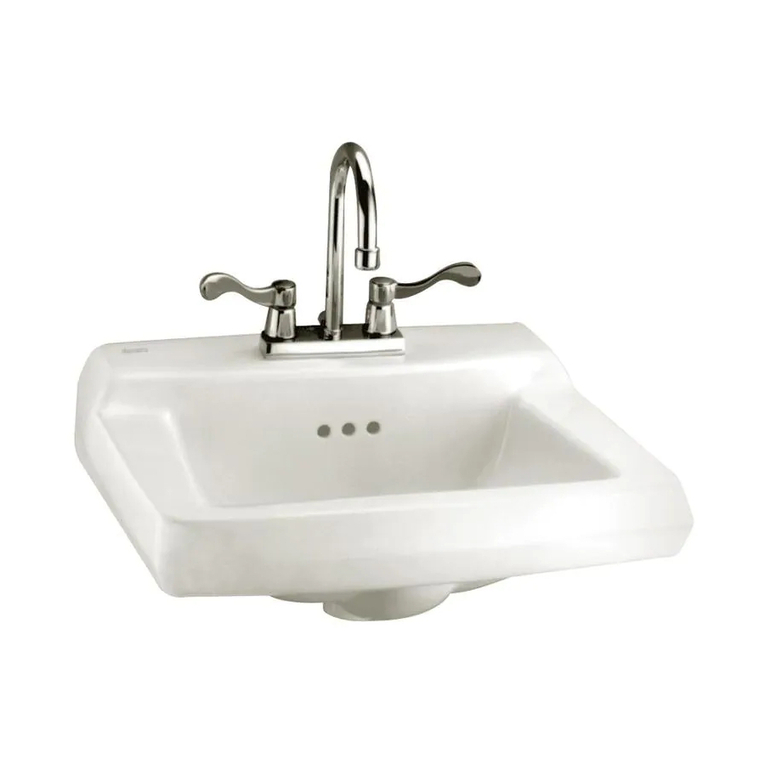 American Standard Comrade Wall-Hung Lavatory 0124.024 Specification sheet American Standard Comrade Wall-Hung Lavatory 0124.024 Specification sheet