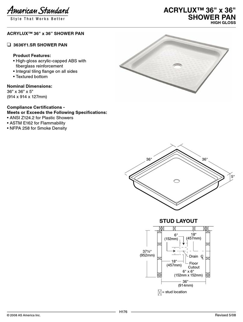 American Standard Evolution NFPA 258 Specifications