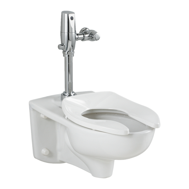 American Standard Afwall Elongated Toilet Flush Valve Toilet... User manual American Standard Afwall Elongated Toilet Flush Valve Toilet... User manual