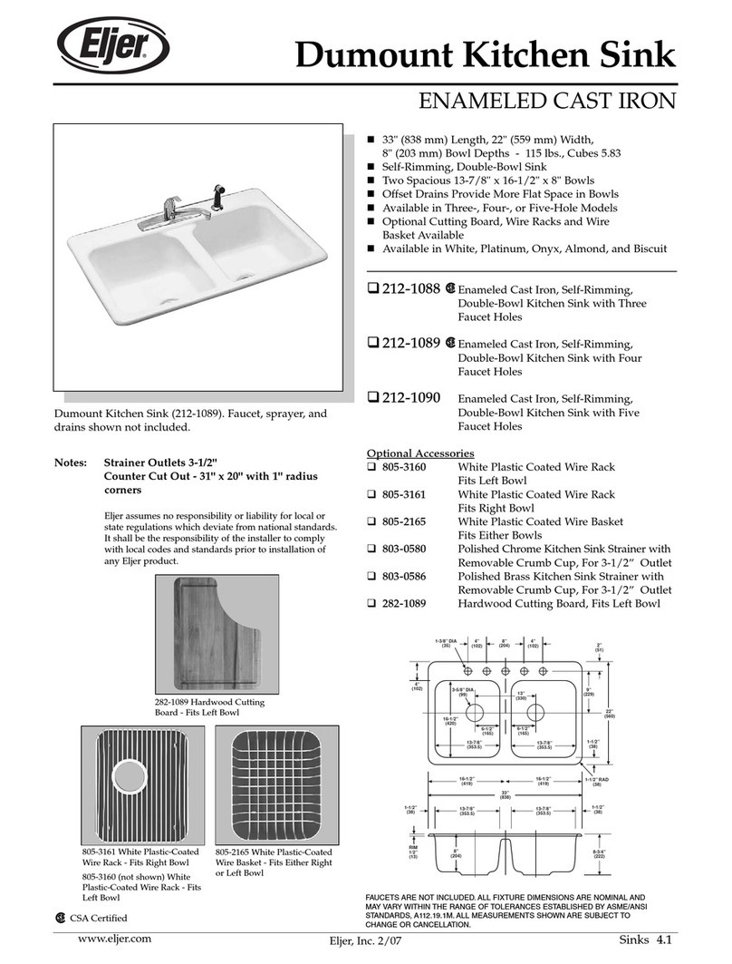Eljer 212-1088 User manual