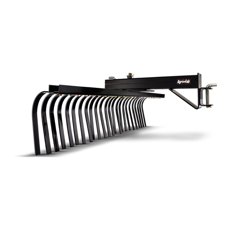 Agri-Fab Sleeve Hitch Rock Rake 45-0366 repair parts