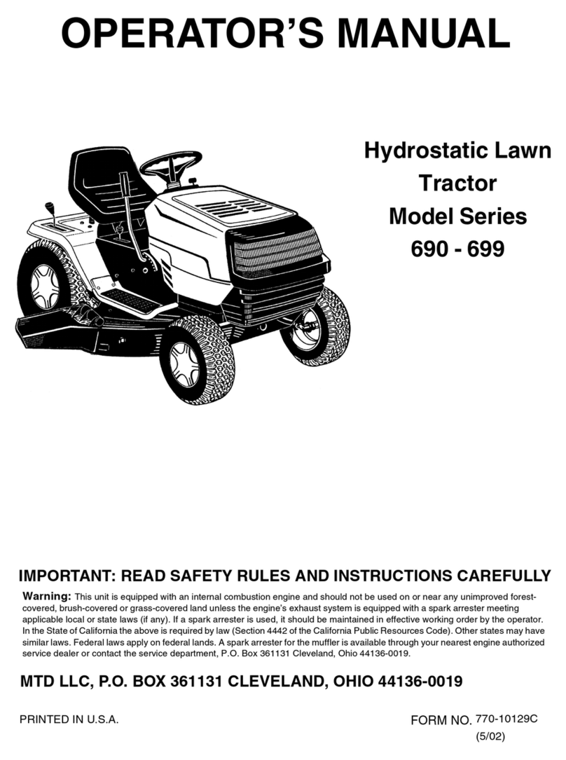 Agri-Fab 690 Series Operator's manual