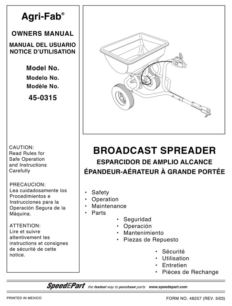 Agri-Fab 45-0315 owner's manual