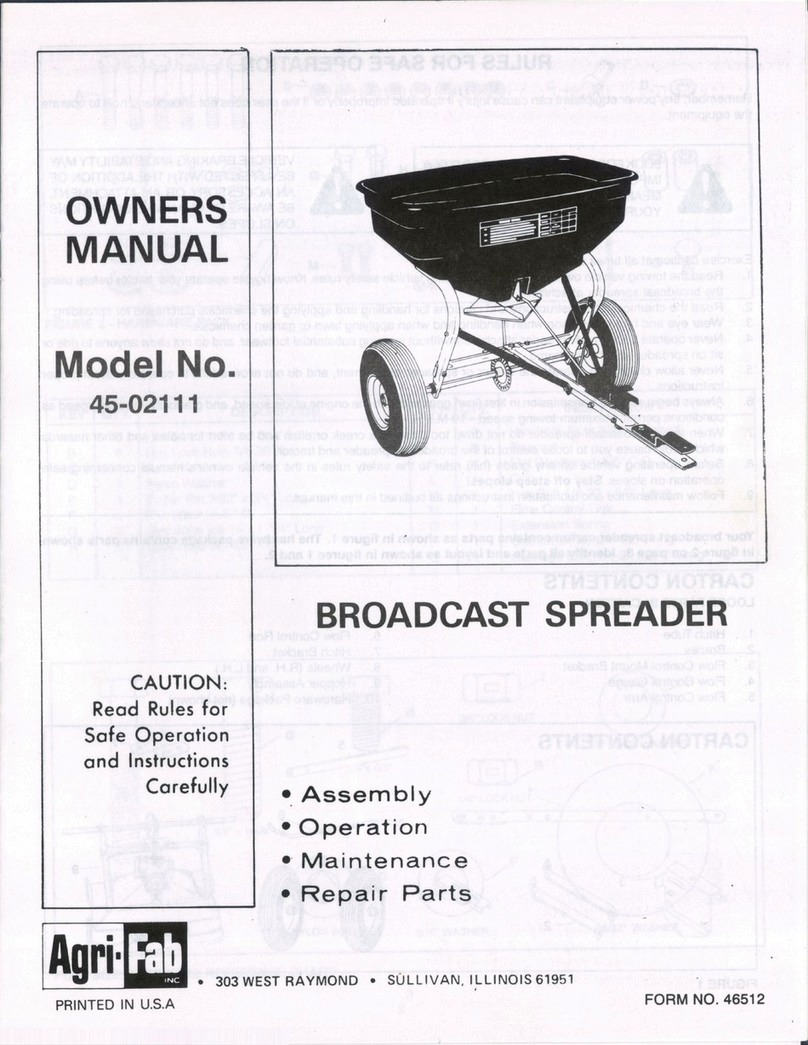 Agri-Fab 45-02111 owner's manual