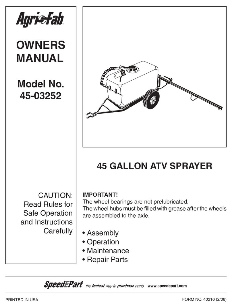 Agri-Fab 45-0325 owner's manual