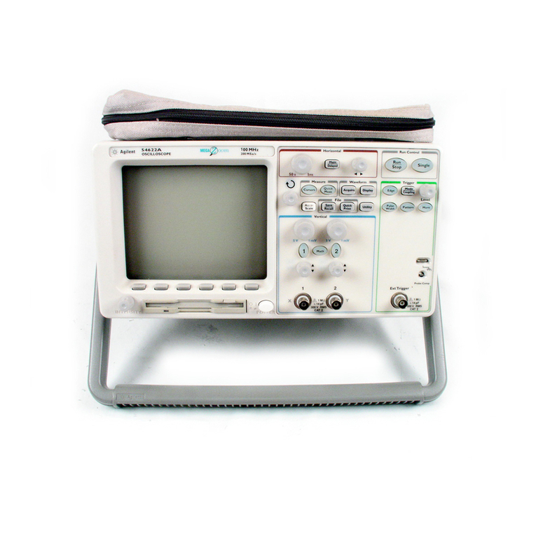 Agilent Technologies 54600-Series User manual