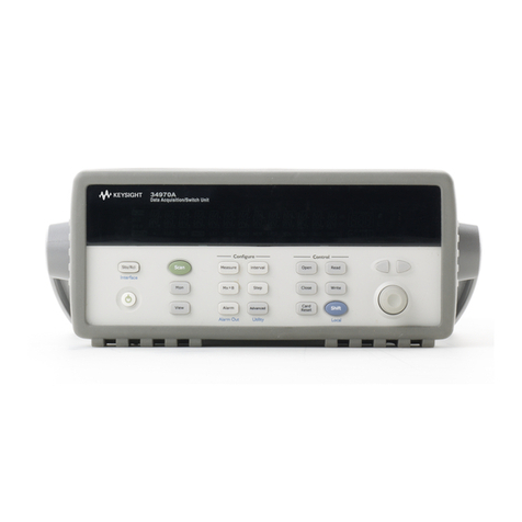 Agilent Technologies 34970A User manual