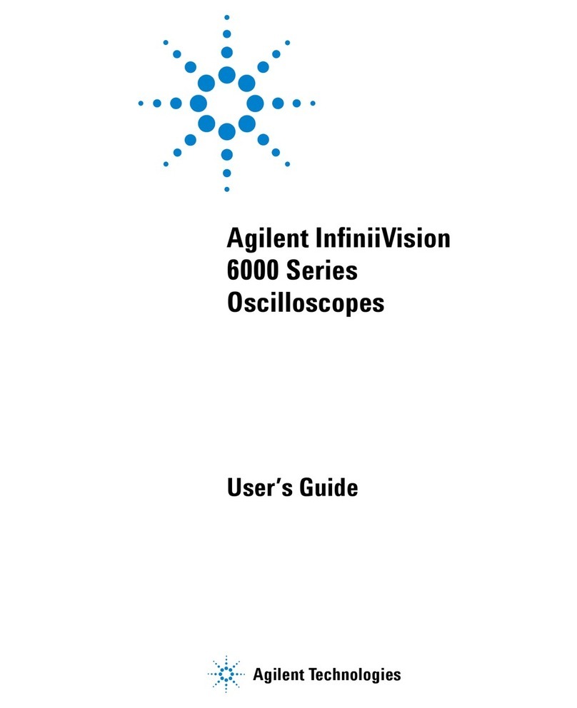 Agilent Technologies InfiniiVision 6000 Series User manual