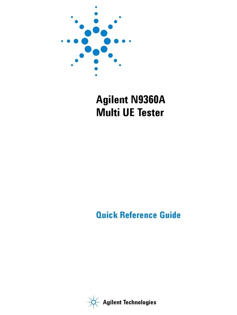 Agilent Technologies N9360A User manual