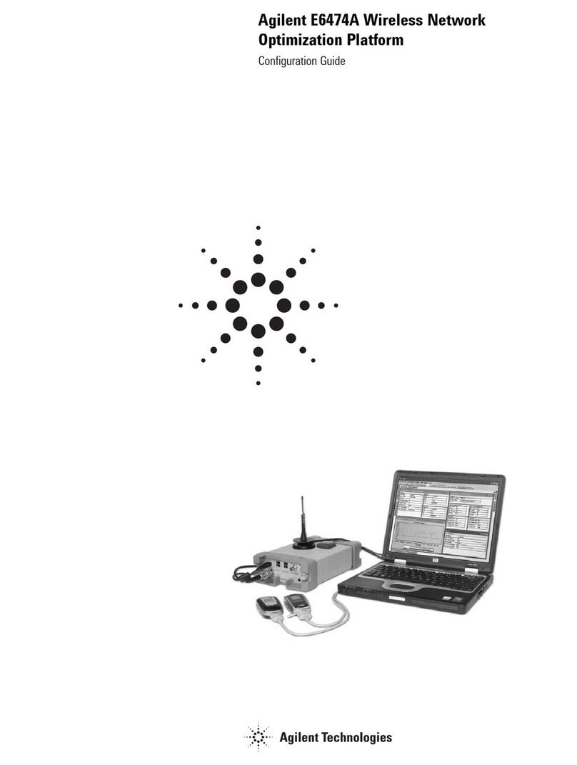 Agilent Technologies Agilent E6474A User manual