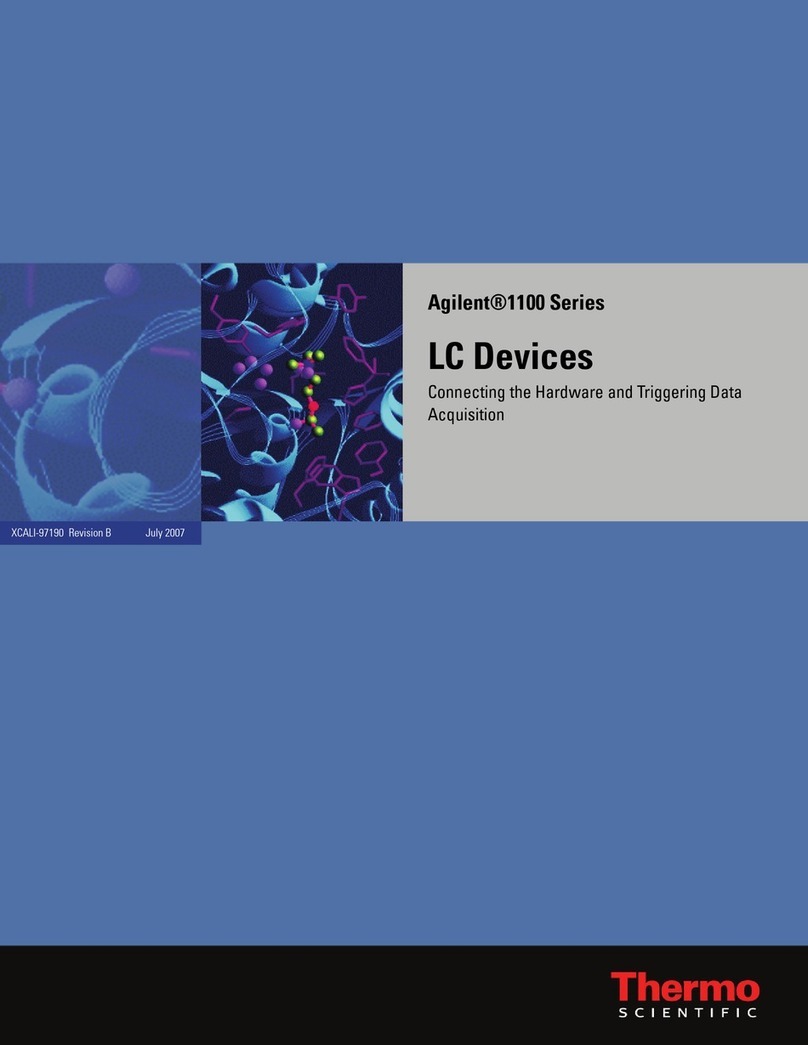 Agilent Technologies 1100 Series User manual