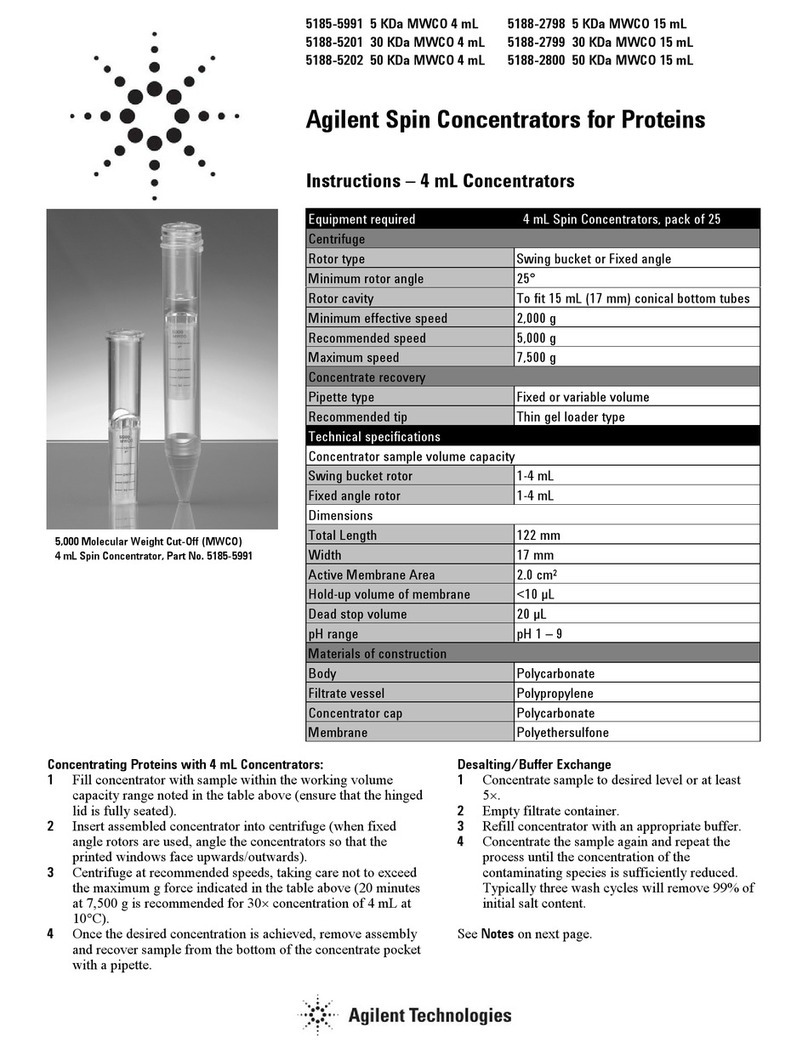 Agilent Technologies 5185-5991 User manual